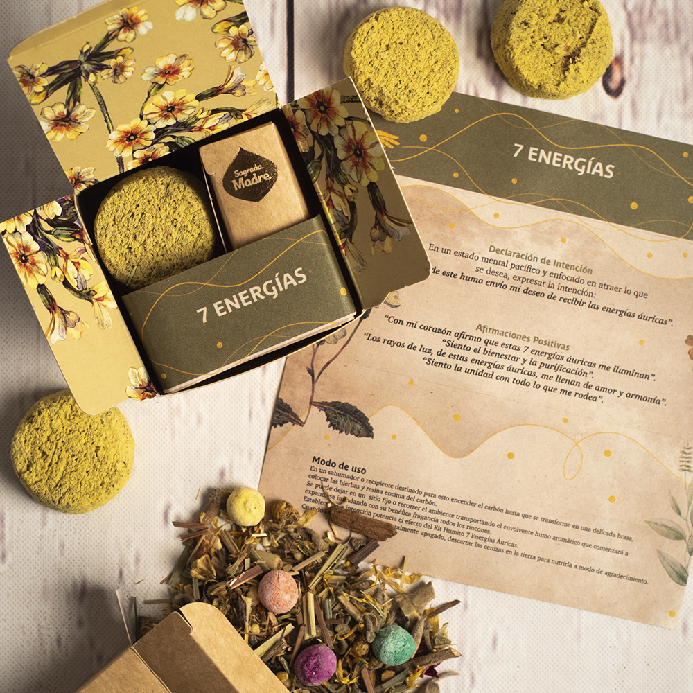 KIT HUMITO 7 ENERGIAS Sagrada Madre – Aromas de la India